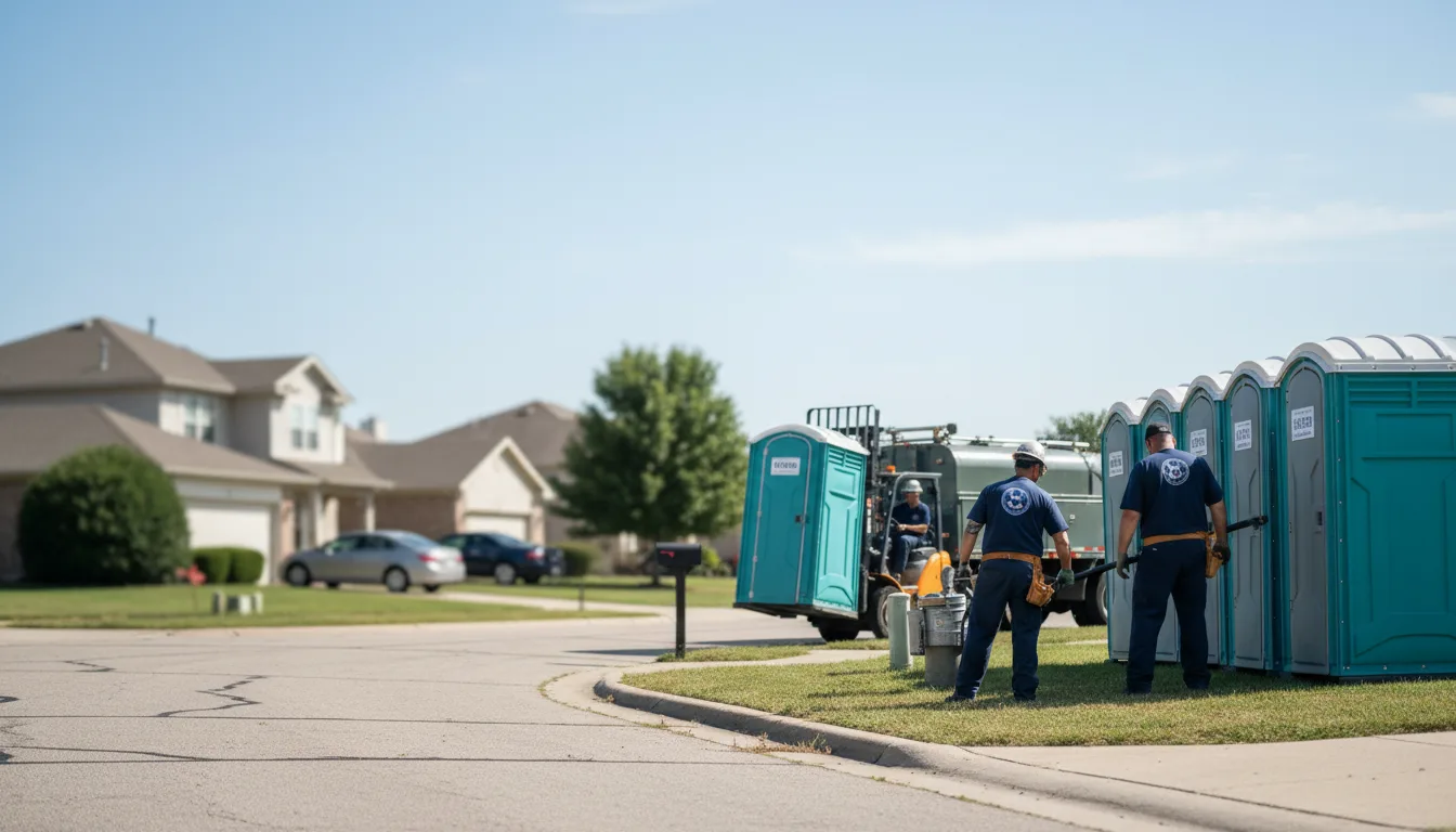 Porta Potty Rental in Shirland, IL near me